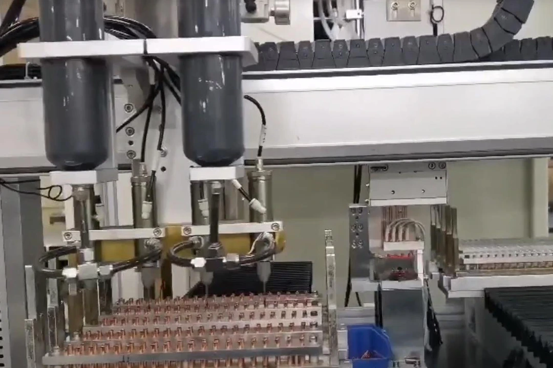 Housing Loading and Potting Machine